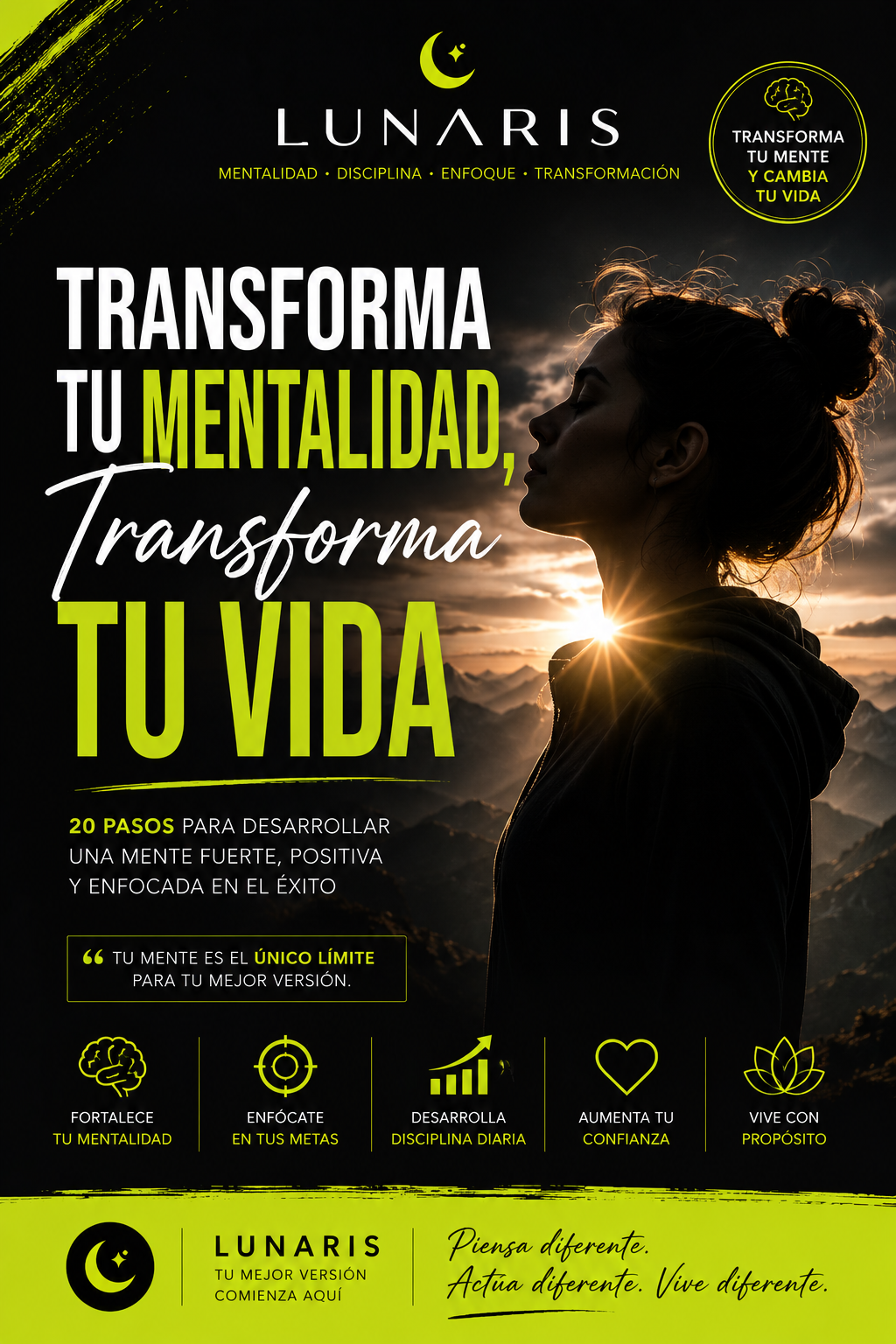 Transforma tu Mentalidad, Transforma tu Vida(E-book)