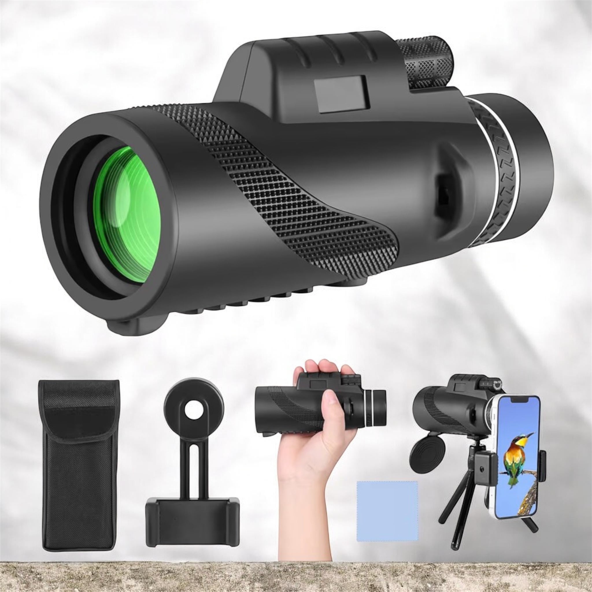 Telescopio Monocular para móvil 80x100